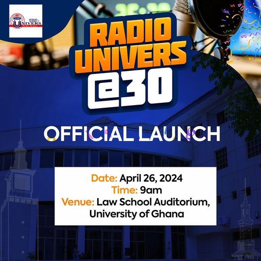 Campus broadcasting giant, Radio Univers launches 30th anniversary 26 April