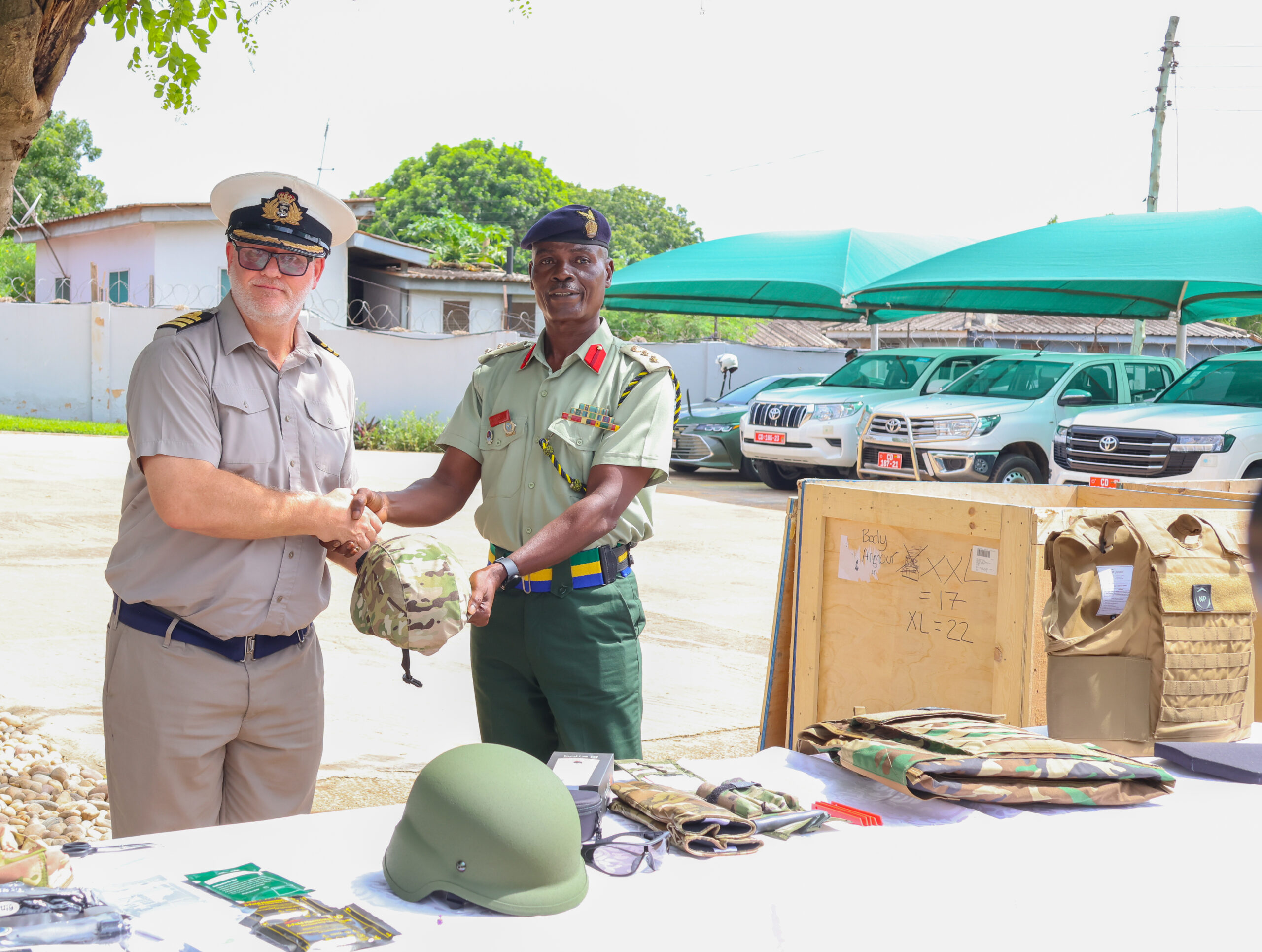 British High Commission donates £260,000 worth of military protective equipment to Ghana Armed Forces